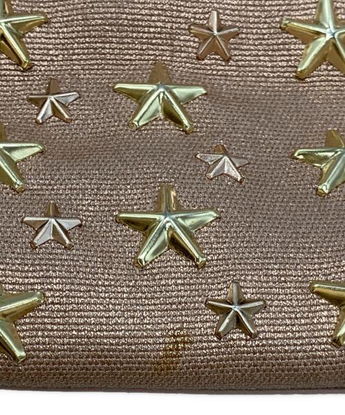 JIMMY CHOO（ジミーチュウ）JIMMY CHOO (ジミーチュウ) スタッズトートバッグ ピンクの古着・服飾アイテム