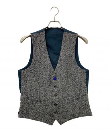 中古・古着通販】LARDINI (ラルディーニ) ウールツイードジレ グレー