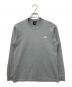 THE NORTH FACE（ザ ノース フェイス）の古着「L/Sヌプシコットンティー」｜グレー