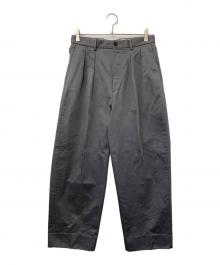 STEVEN ALAN（スティーブンアラン）の古着「MILGABA BRITS TROUSERS」｜グレー