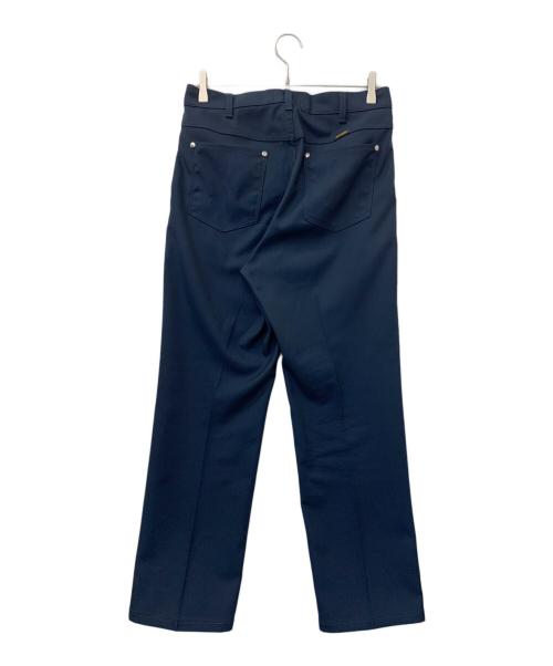 Wrangler（ラングラー）Wrangler (ラングラー) UNFOLLOW (アンフォロー) WRANCHER DRESS PANTS ネイビー サイズ:Mの古着・服飾アイテム