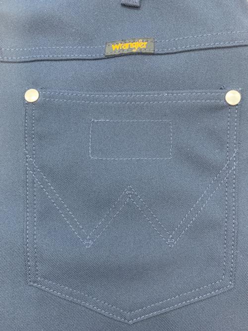 Wrangler（ラングラー）Wrangler (ラングラー) UNFOLLOW (アンフォロー) WRANCHER DRESS PANTS ネイビー サイズ:Mの古着・服飾アイテム
