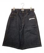 9090×BECK9090×ベック）の古着「OG Logo Jorts」｜インディゴ