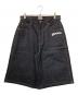 9090（9090）の古着「OG Logo Jorts」｜インディゴ