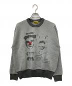 BECK AND CALLベックアンドコール）の古着「drag Queen crew neck Knit」｜グレー