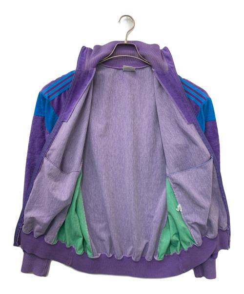 adidas（アディダス）adidas (アディダス) トラックジャケット パープル サイズ:180の古着・服飾アイテム