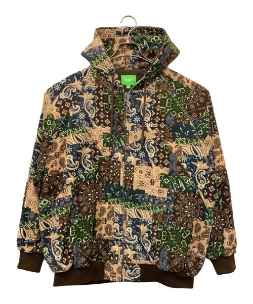 HUF（ハフ）HUF (ハフ) MIXED UP CORD JACKET ブラウン サイズ:Lの古着・服飾アイテム