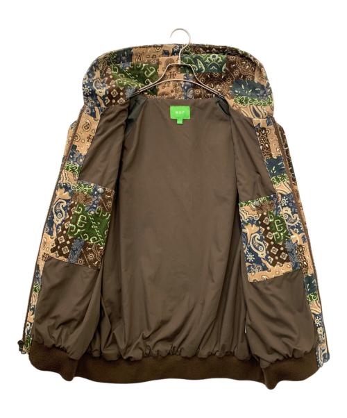 HUF（ハフ）HUF (ハフ) MIXED UP CORD JACKET ブラウン サイズ:Lの古着・服飾アイテム