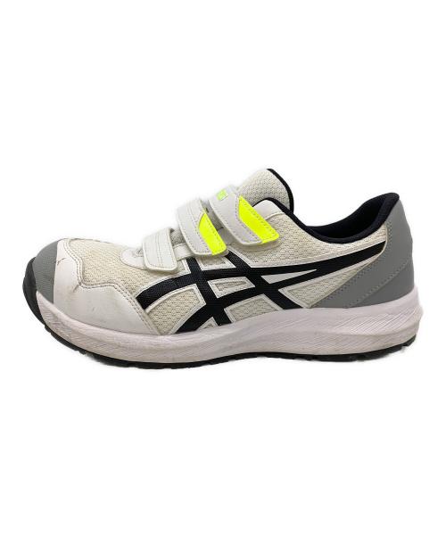 asics（アシックス）asics (アシックス) プロテクティブスニーカー ホワイトブラック サイズ:28の古着・服飾アイテム