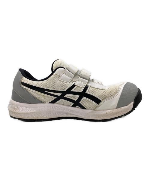 asics（アシックス）asics (アシックス) プロテクティブスニーカー ホワイトブラック サイズ:28の古着・服飾アイテム
