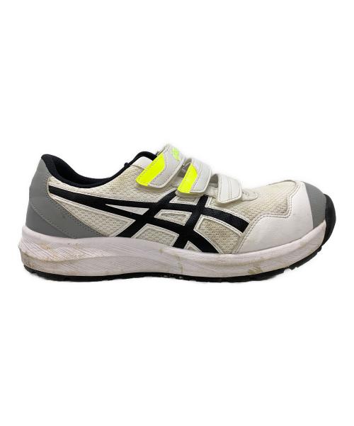 asics（アシックス）asics (アシックス) プロテクティブスニーカー ホワイトブラック サイズ:28の古着・服飾アイテム