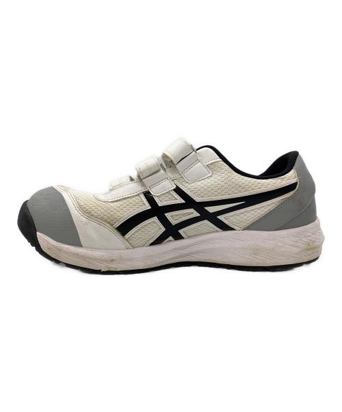 asics（アシックス）asics (アシックス) プロテクティブスニーカー ホワイトブラック サイズ:28の古着・服飾アイテム