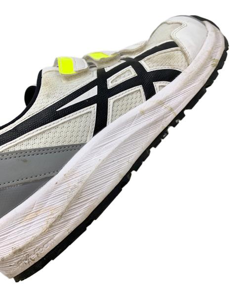asics（アシックス）asics (アシックス) プロテクティブスニーカー ホワイトブラック サイズ:28の古着・服飾アイテム