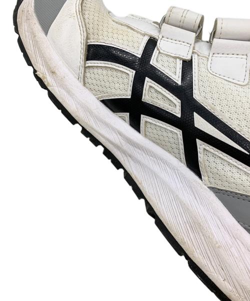 asics（アシックス）asics (アシックス) プロテクティブスニーカー ホワイトブラック サイズ:28の古着・服飾アイテム