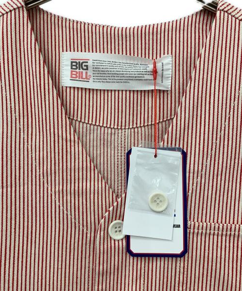 BIG BILL（ビッグ ビル）BIG BILL (ビッグ ビル) エンジニアジャケット レッド×ホワイト サイズ:FREE 未使用品の古着・服飾アイテム