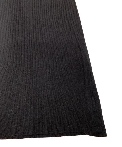 Snidel（スナイデル）Snidel (スナイデル) シアーボウタイニットプルオーバー ブラック サイズ:Fの古着・服飾アイテム