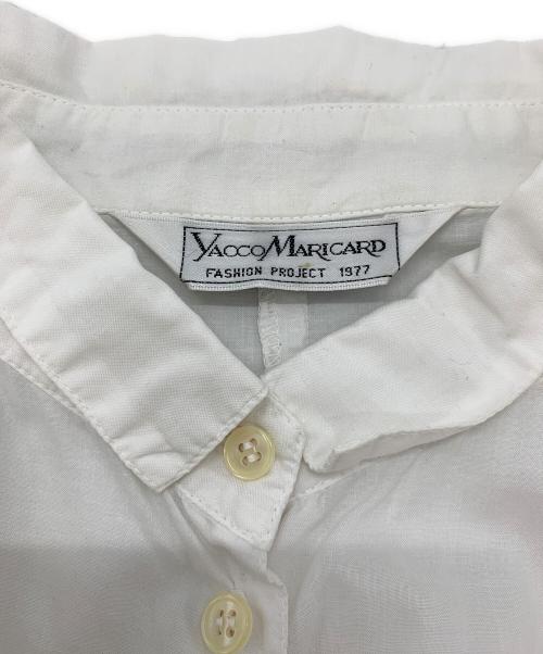 YACCO MARICARD（ヤッコマリカルド）YACCO MARICARD (ヤッコマリカルド) 長袖ブラウス ホワイト サイズ:不明の古着・服飾アイテム