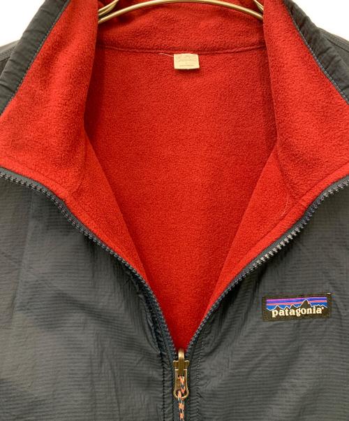 Patagonia（パタゴニア）Patagonia (パタゴニア) リバーシブル・シェルド・マイクロディニ・ジャケット ネイビー サイズ:Lの古着・服飾アイテム