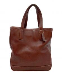 COACH（コーチ）の古着「レザートートバッグ」｜ブラウン