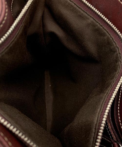 COACH（コーチ）COACH (コーチ) レザートートバッグ ブラウンの古着・服飾アイテム