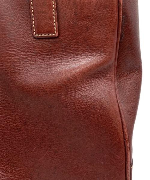 COACH（コーチ）COACH (コーチ) レザートートバッグ ブラウンの古着・服飾アイテム