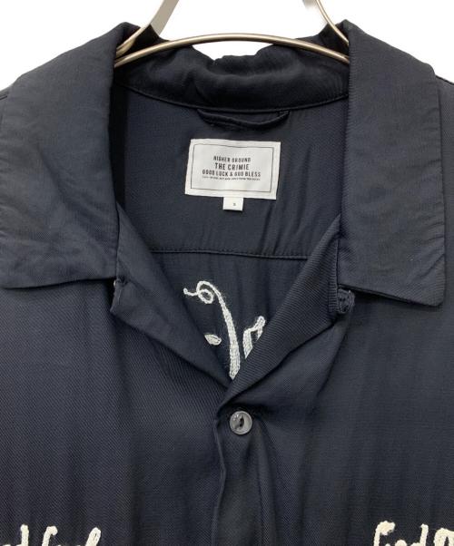 CRIMIE（クライミー）CRIMIE (クライミー) 半袖シャツ ブラック サイズ:Sの古着・服飾アイテム