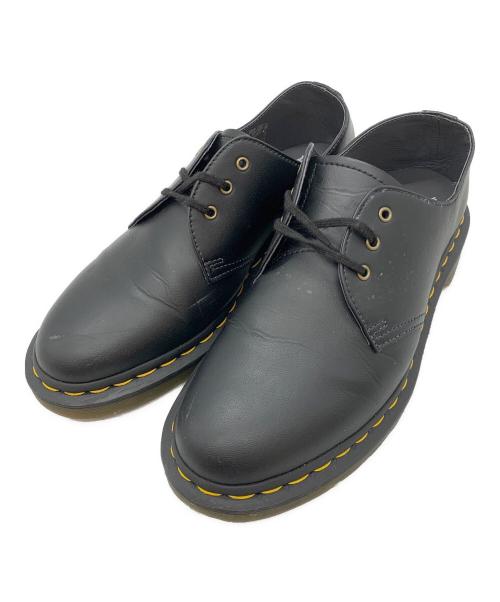Dr.Martens（ドクターマーチン）Dr.Martens (ドクターマーチン) 3ホールシューズ ブラック サイズ:UK 7の古着・服飾アイテム