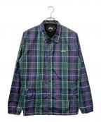 stussyステューシー）の古着「Cruize Coach Jacket」｜グリーン