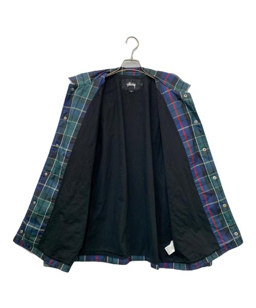 stussy（ステューシー）stussy (ステューシー) Cruize Coach Jacket グリーン サイズ:Lの古着・服飾アイテム