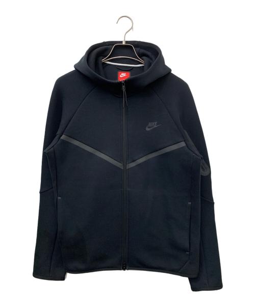 NIKE（ナイキ）NIKE (ナイキ) フルジップ ウィンドランナー パーカー ブラック サイズ:Lの古着・服飾アイテム