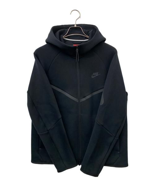 NIKE（ナイキ）NIKE (ナイキ) フルジップ ウィンドランナー パーカー ブラック サイズ:Lの古着・服飾アイテム