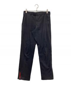 希少 プラダスポーツ コットンナイロンパンツ 濃紺 44 Y2K アーカイブ 中古・古着通販】PRADA SPORTS (プラダスポーツ) パンツ ブラック