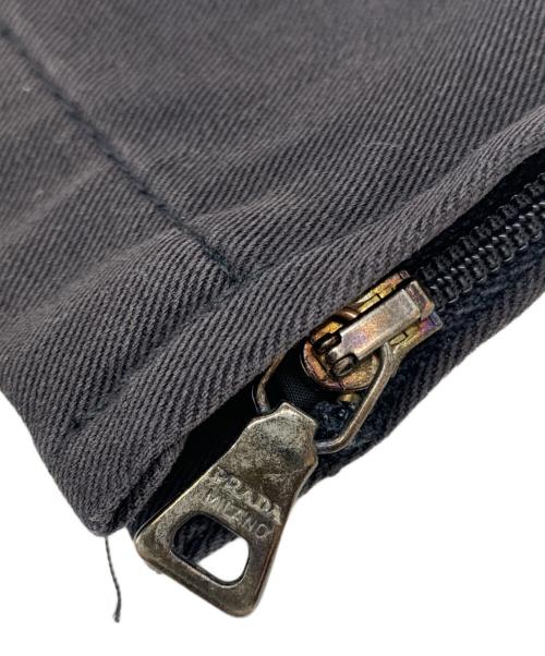 PRADA SPORTS（プラダスポーツ）PRADA SPORTS (プラダスポーツ) 裾ジップパンツ ネイビー サイズ:48の古着・服飾アイテム