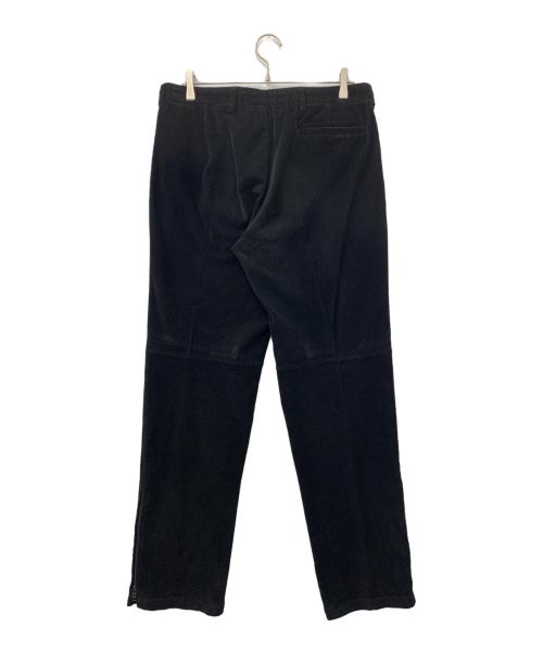PRADA SPORTS（プラダスポーツ）PRADA SPORTS (プラダスポーツ) 裾ジップコーデュロイパンツ ブラック サイズ:52の古着・服飾アイテム