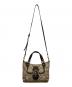 COACH (コーチ) 2WAYバッグ ベージュ×ブラウン：6000円