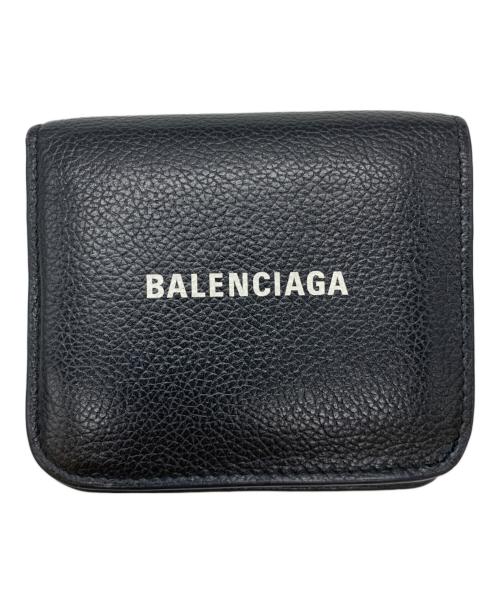BALENCIAGA（バレンシアガ）BALENCIAGA (バレンシアガ) 2つ折り財布 ブラックの古着・服飾アイテム