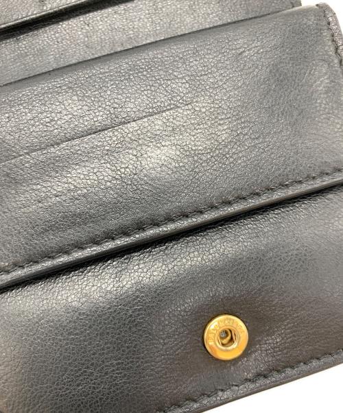 BALENCIAGA（バレンシアガ）BALENCIAGA (バレンシアガ) 2つ折り財布 ブラックの古着・服飾アイテム