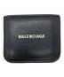 BALENCIAGA（バレンシアガ）の古着「2つ折り財布」｜ブラック