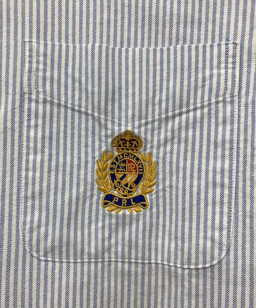 POLO RALPH LAUREN（ポロ・ラルフローレン）POLO RALPH LAUREN (ポロ・ラルフローレン) 長袖シャツ ブルー×ホワイト サイズ:Lの古着・服飾アイテム