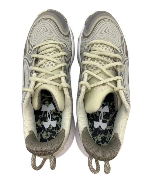 UNDER ARMOUR（アンダーアーマー）UNDER ARMOUR (アンダーアーマー) バスケットシューズ スポーン6 カモ ブラウン×イエロー サイズ:26の古着・服飾アイテム