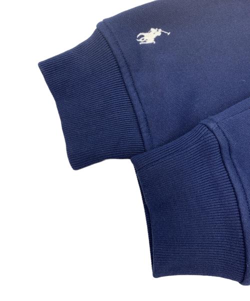POLO RALPH LAUREN（ポロ・ラルフローレン）POLO RALPH LAUREN (ポロ・ラルフローレン) ハーフジップスウェット ネイビー サイズ:Mの古着・服飾アイテム