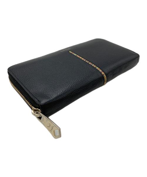 PAUL SMITH（ポールスミス）PAUL SMITH (ポールスミス) 長財布 ブラックの古着・服飾アイテム