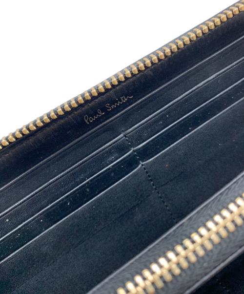 PAUL SMITH（ポールスミス）PAUL SMITH (ポールスミス) 長財布 ブラックの古着・服飾アイテム