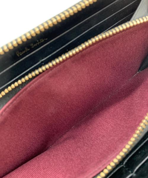 PAUL SMITH（ポールスミス）PAUL SMITH (ポールスミス) 長財布 ブラックの古着・服飾アイテム