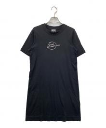 DIESEL（ディーゼル）の古着「カットソーワンピース」｜ブラック