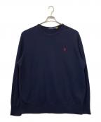POLO RALPH LAURENポロ・ラルフローレン）の古着「両Vスウェット」｜ネイビー