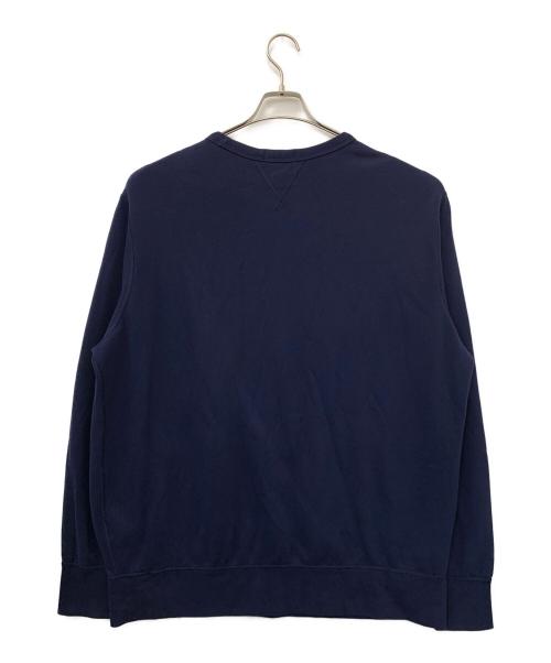 POLO RALPH LAUREN（ポロ・ラルフローレン）POLO RALPH LAUREN (ポロ・ラルフローレン) 両Vスウェット ネイビー サイズ:XLの古着・服飾アイテム