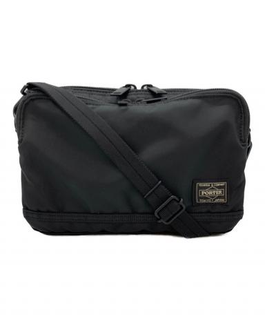 未使用に近い　極美品　ポーター　フラッシュ　ショルダー 中古・古着通販】PORTER (ポーター) フラッシュ ショルダーバッグ