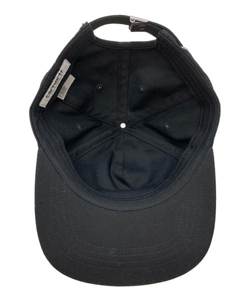 Carhartt WIP（カーハート ワーク イン プログレス）CARHARTT WIP (カーハート ワーク イン プログレス) スポイルドキャップ ブラックの古着・服飾アイテム