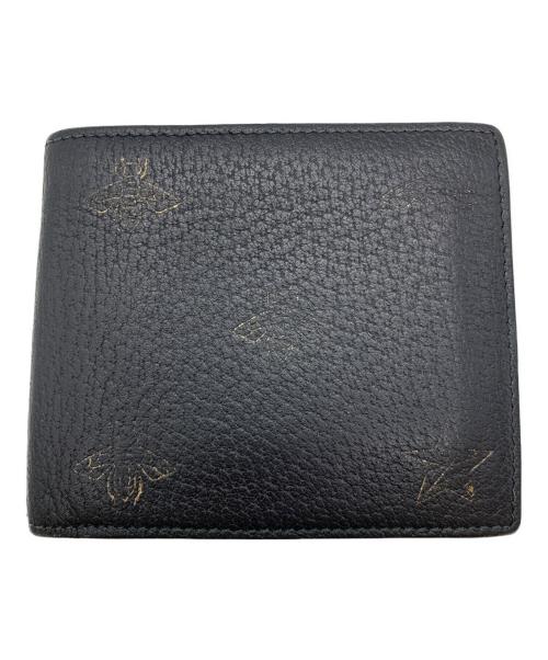 GUCCI（グッチ）GUCCI (グッチ) 2つ折り財布 ブラックの古着・服飾アイテム